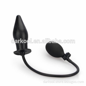 N003/Black Inflatable Anal butt Plug Homemade Anal Sex Toys Men